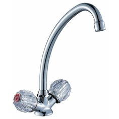 Смеситель для кухни мойки Rossinka Silvermix