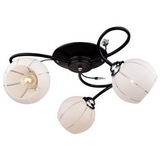 Люстра РОССвет РС19500 BK+CR 3C