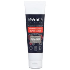 Levrana скраб для лица Черный с