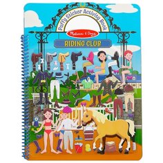 Книжка с наклейками Конный клуб Melissa & Doug