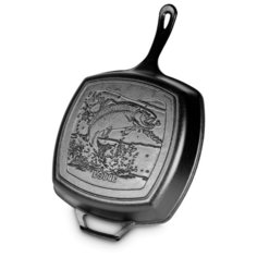 Сковорода-гриль Lodge Fish