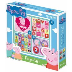 Набор пазлов Origami Peppa Pig