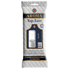 Влажные салфетки AROMA TOP LINE