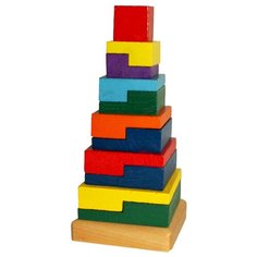 Пирамидка-сортер РИД Квадраты