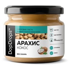 DopDrops Паста ореховая Арахис