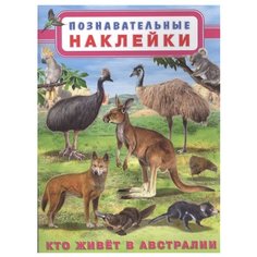 Книжка с наклейками Кто живет в Flamingo