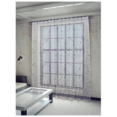 Тюль Sanpa Сакура на ленте 260 см