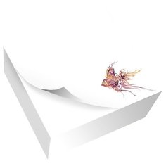 Фолиант Блок-кубик Рыбка 85х85 Foliant