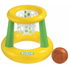 Надувное баскетбольное кольцо Intex