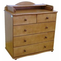 Пеленальный комод Красная