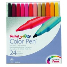 Pentel Набор фломастеров Color