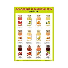 Плакат. Логопедия и развитие Мозаика Синтез