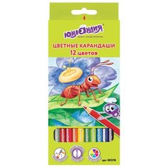 Юнландия Карандаши цветные В