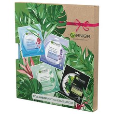 GARNIER СПА-набор из 4 тканевых