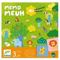 Настольная игра DJECO Мемо Мяу