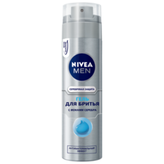 Гель для бритья Серебряная Nivea