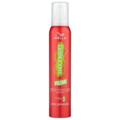 Wella Shockwaves мусс для
