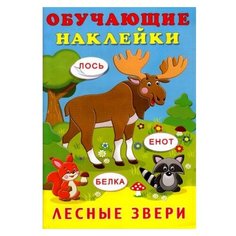 Книжка с наклейками Обучающие Flamingo