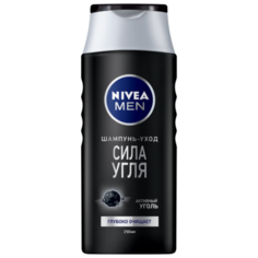 Nivea шампунь Men Сила угля