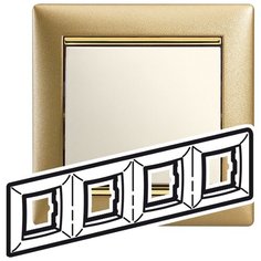 Рамка 4п Legrand Valena 770304