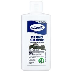 Milmil шампунь Dermo Carbone
