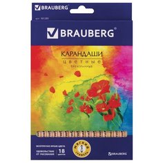 BRAUBERG Карандаши цветные