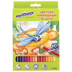 Юнландия Карандаши цветные В