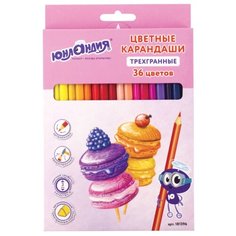 Юнландия Карандаши цветные