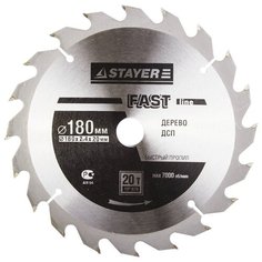 Пильный диск STAYER Opti Line