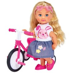 Кукла Simba Еви на трехколёсном