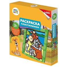 Пластилин LORI Раскраска