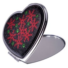 Зеркало косметическое карманное Scarlet Line