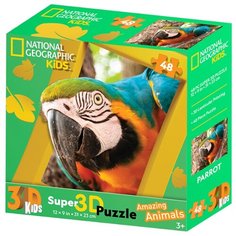 Пазл Prime 3D Попугай 13673 48