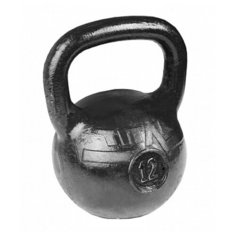 Гиря цельнолитая TITAN чугунная