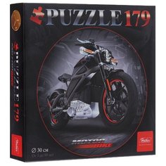 Пазл Hatber Черный мотоцикл