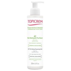 Topicrem гель очищающий