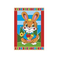 Гравюра Рыжий кот Зайчик в