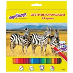 Юнландия Карандаши цветные Мир
