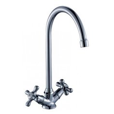 Смеситель для кухни мойки Rossinka Silvermix