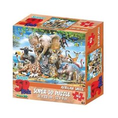 Пазл Prime 3D Веселая Африка