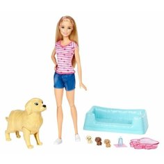 Кукла Barbie и собака с