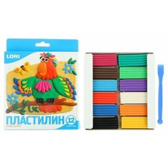 Пластилин LORI Классика 12