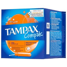 TAMPAX тампоны Compak Super Plus