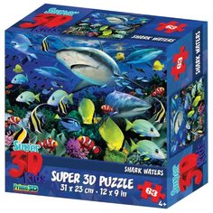 Пазл Prime 3D Акульи воды 13688