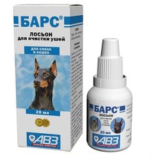Лосьон Барс АВЗ для чистки ушей