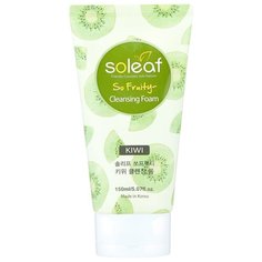 Soleaf очищающая пенка для лица