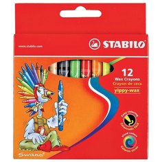 STABILO Yippy-wax Swano 12 штук