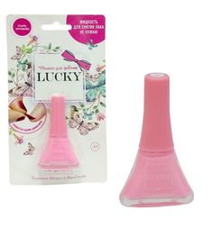 Лак Lucky коралловый, с 3 лет