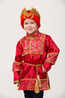 Карнавальный костюм Батик Царевич рубашка/головной убор