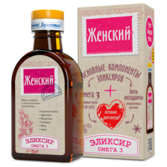 Компас Здоровья Масло льняное Эликсир женский 0.2 л